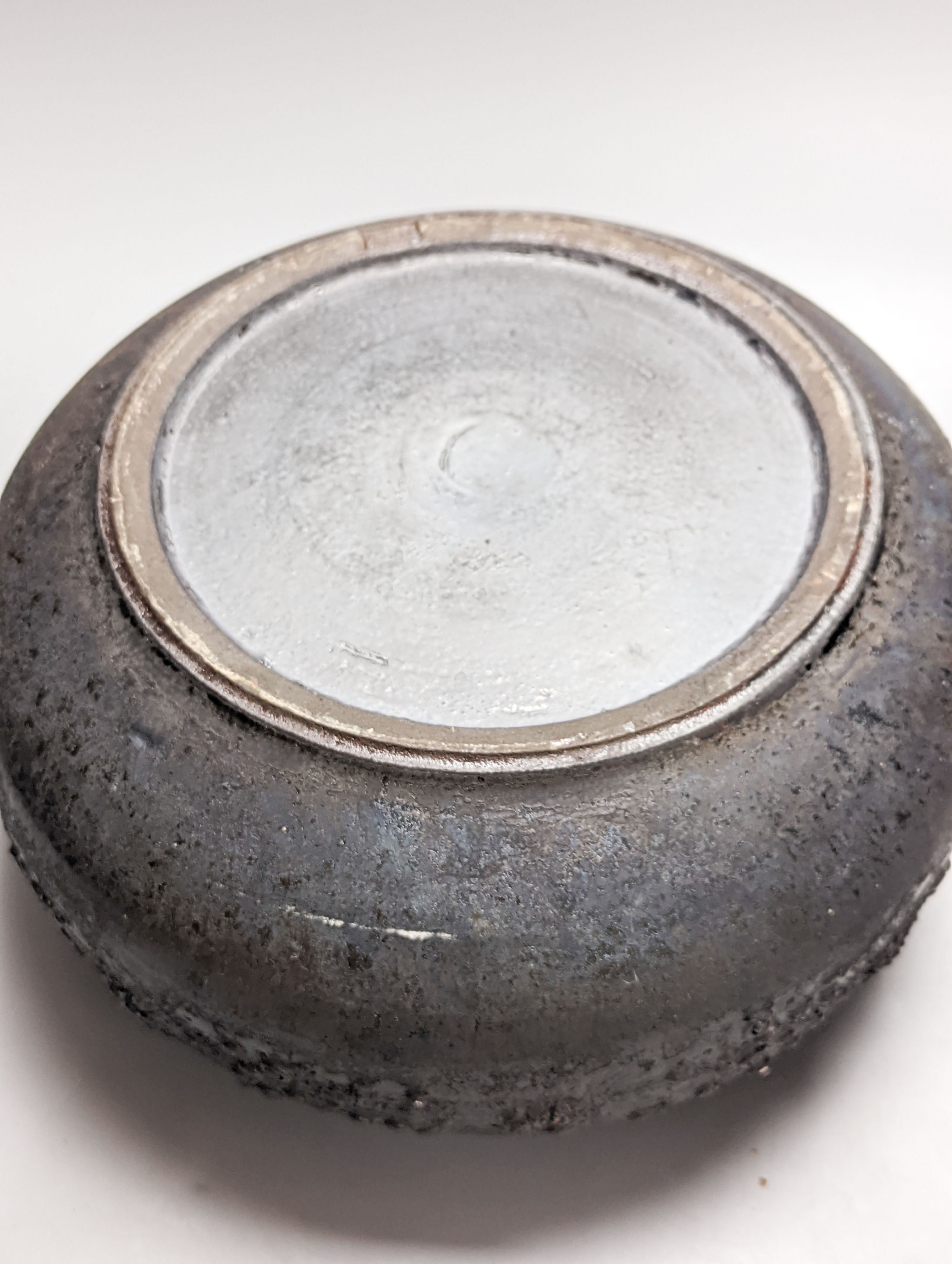 A large Amphora matte black vase 32cm